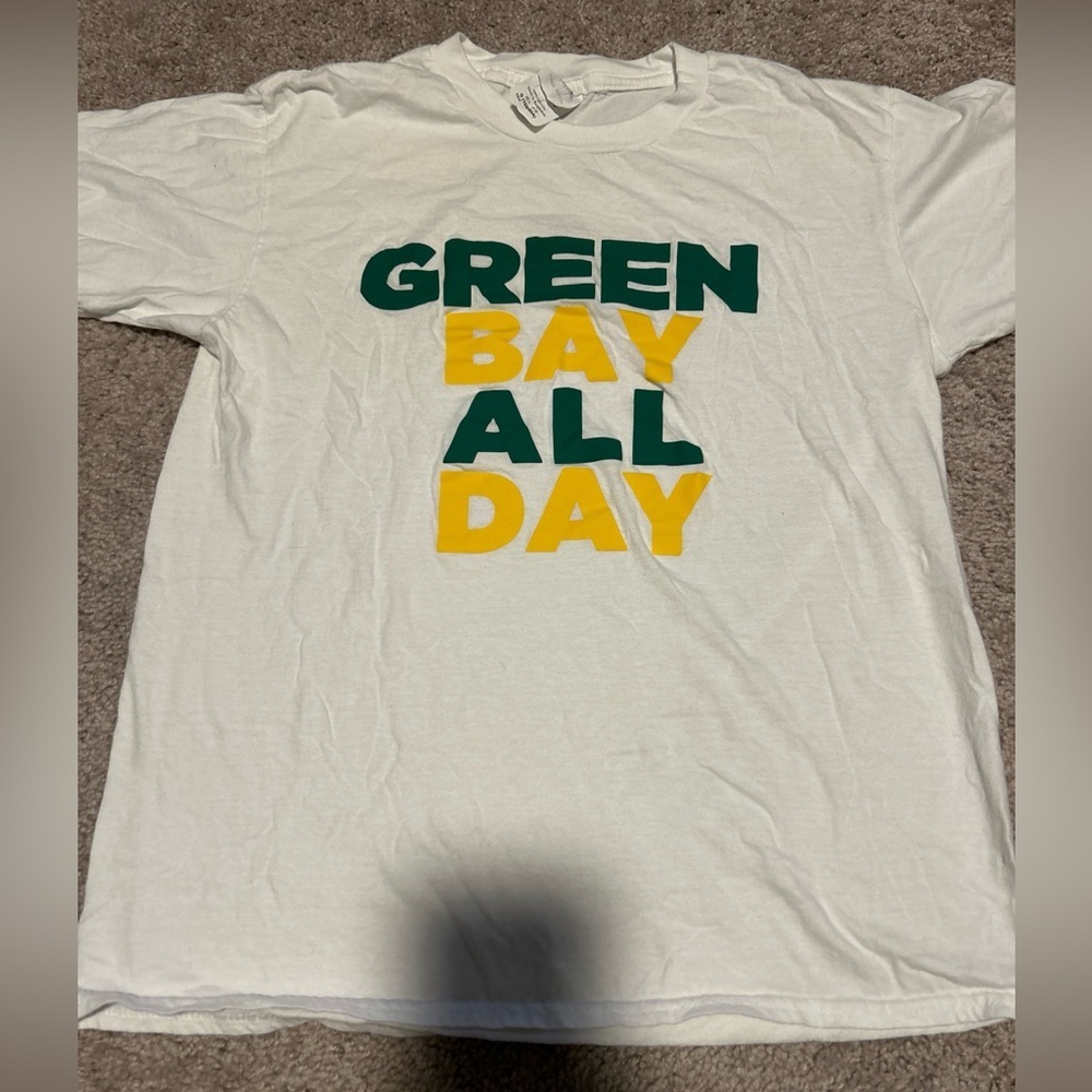 Green Bay All Day Green Bay Packers Men’s Small Tshirt